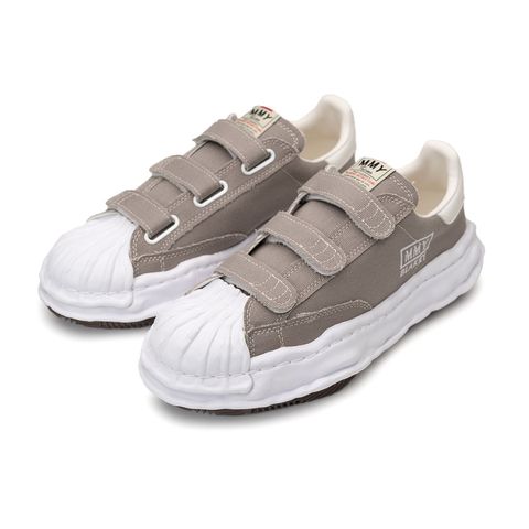 "BLAKEY" （ブレイキー） original sole canvas low-top verclo sneaker - GRAY / A14FW741