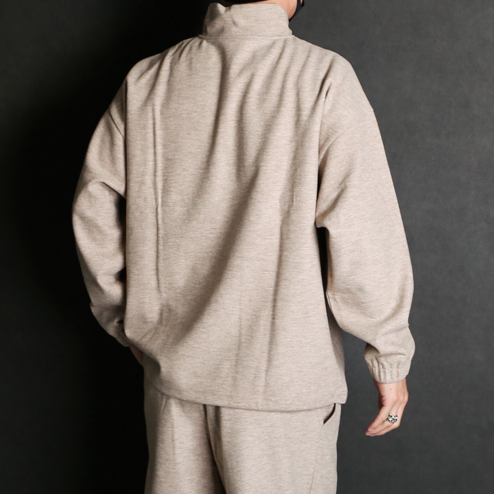DOUBLE FACE JERSEY HALF ZIP / ハーフジップ プルオーバー / 178204