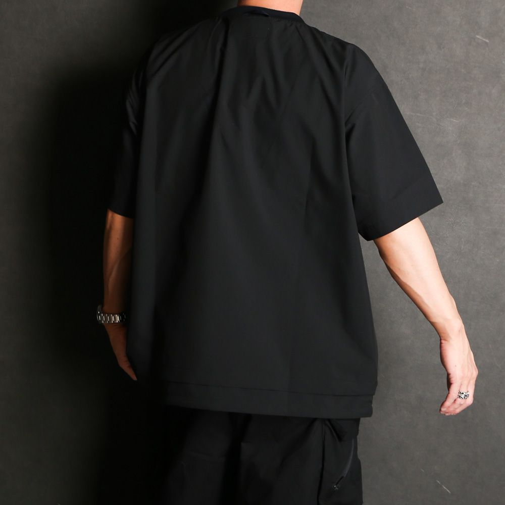【ラスト1点-サイズ1】 THE DEFORMED S/S PULLOVER WITH UTILITY POCKETS - BLACK / 2501006