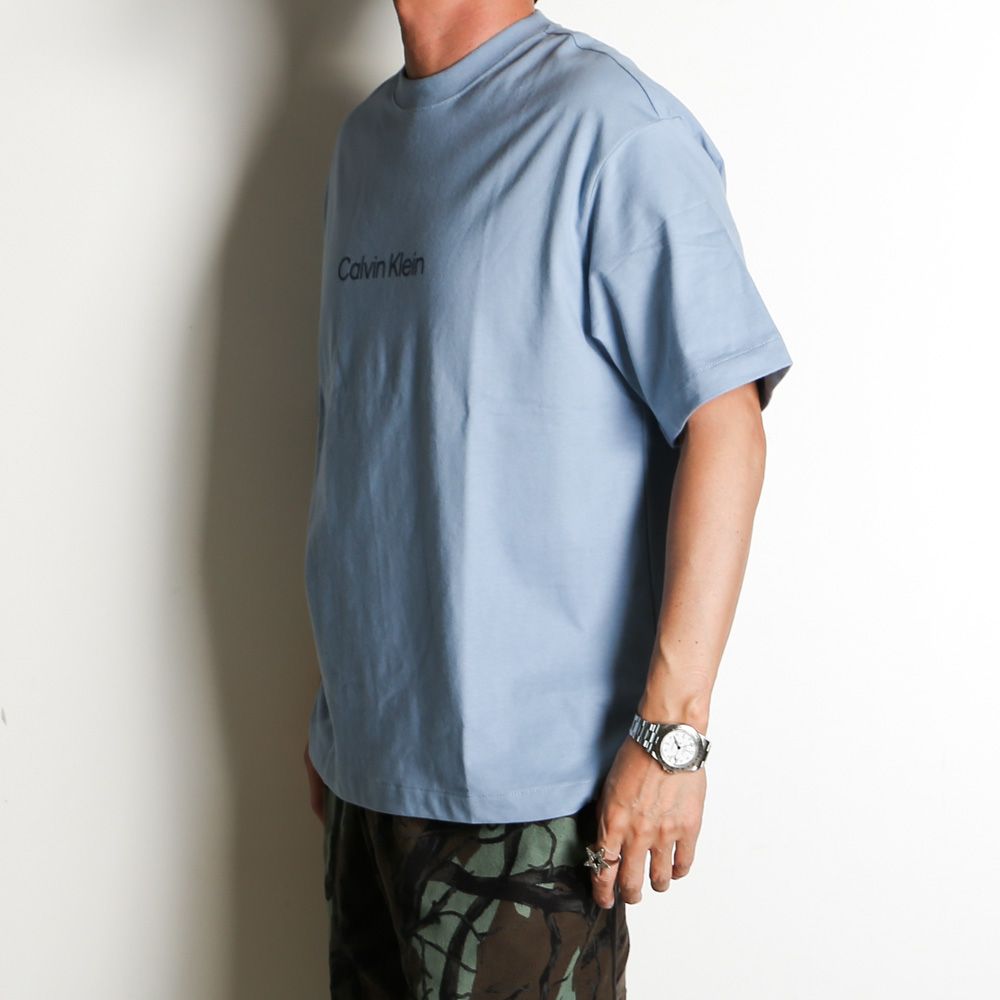 SS RLXD STANDARD LOGO TEE - Faded Denim / Tシャツ / 40HM228