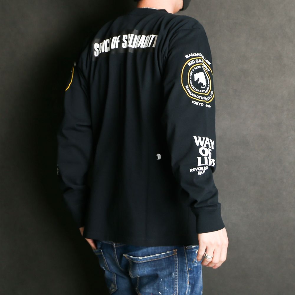 LOCAL-13 L/S / プリント ロングスリーブTシャツ / 21'RTC-0301-BY