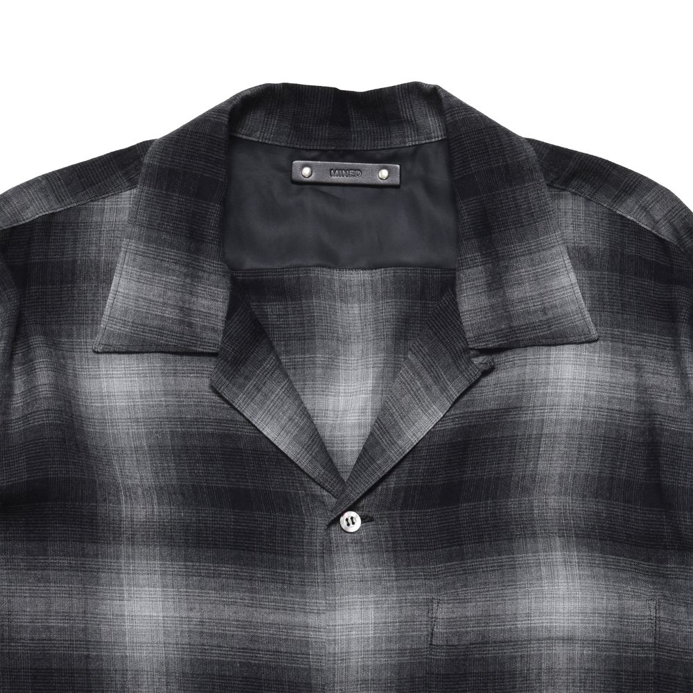 T.Rayon Ombre Open Collar Shirt  - BLT / MDFBF09501