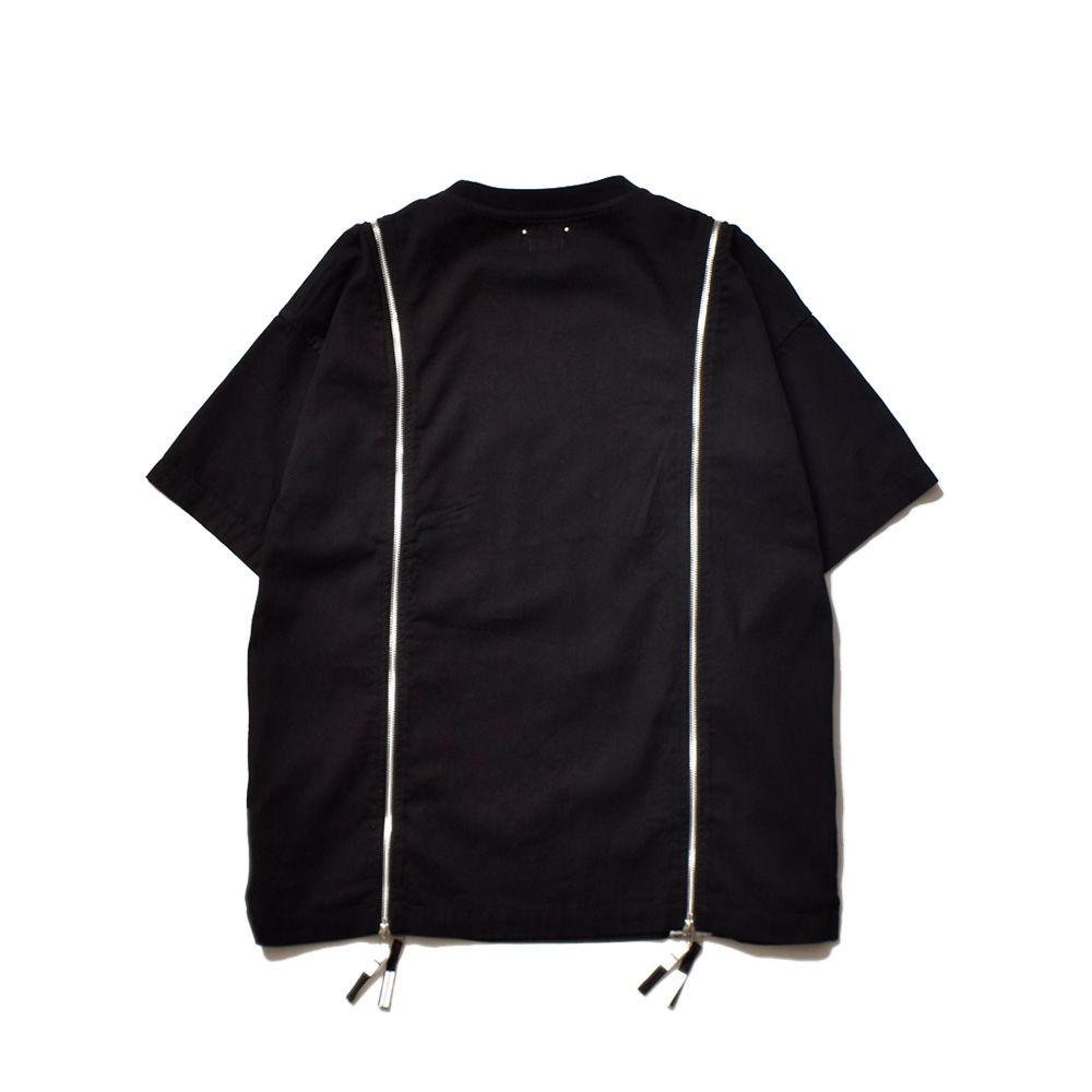 OLD PARK×MINEDENIM / Zip Wide Denim T-SH / MND-23SSOP001-97
