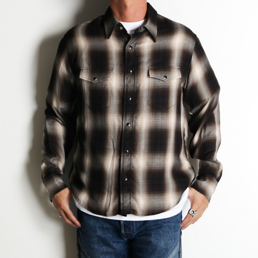 R.Plaid Western SH - BLT / 2604-5001