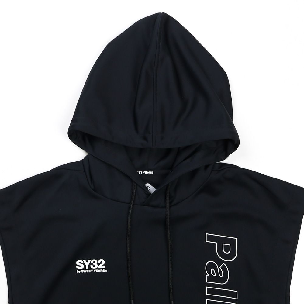 ACTIVE WORK OUT NOSLEVE HOODIE  / ノースリーブ パーカー / 14205