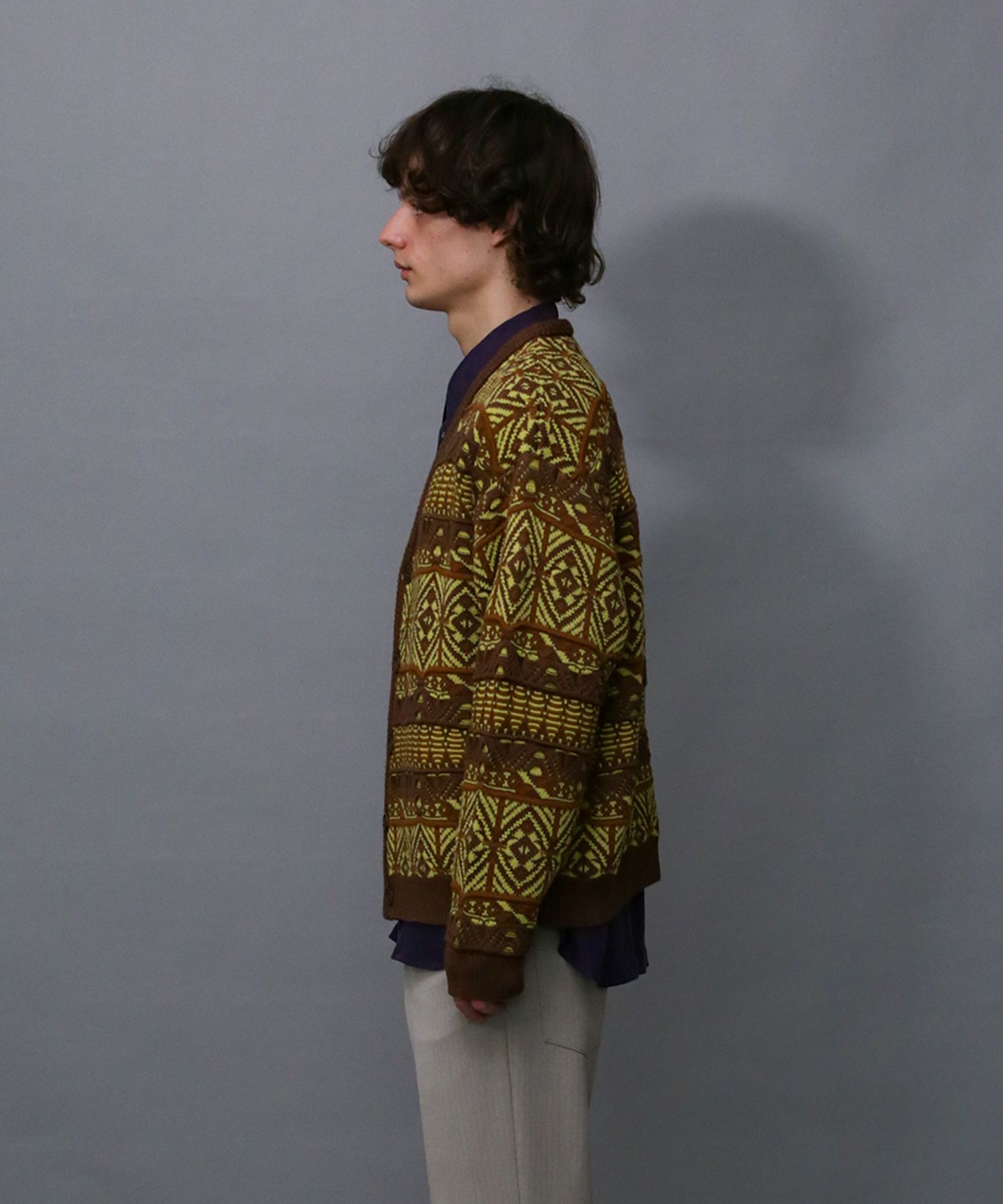 7GG COOGI TUCK KNIT CD / ニットカーディガン / 279201