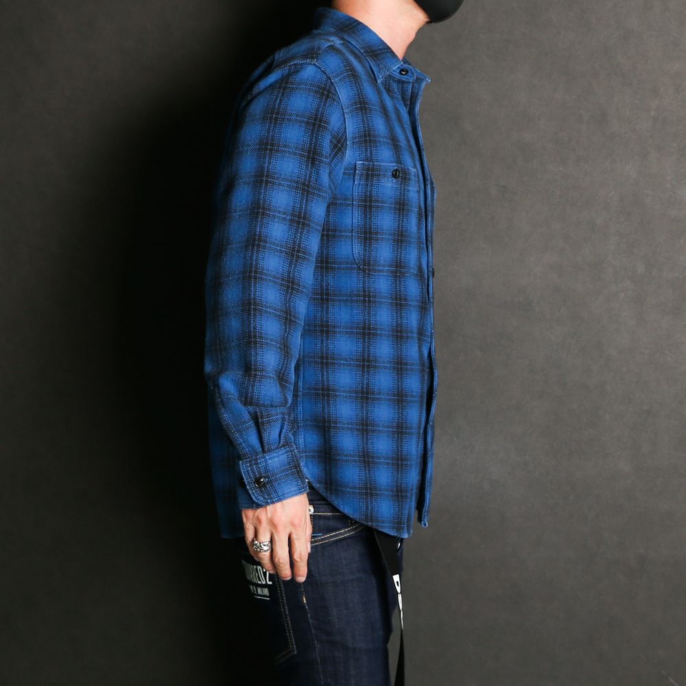 MINEDENIM - V.Check Flannel Work SH / 2209-5003 | chemical conbination