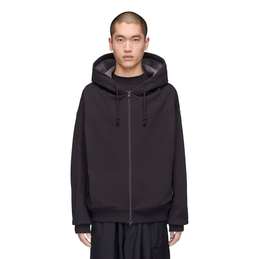 U F1 ZIP HOODIE - BLACK / ジップアップ パーカー / KR2242