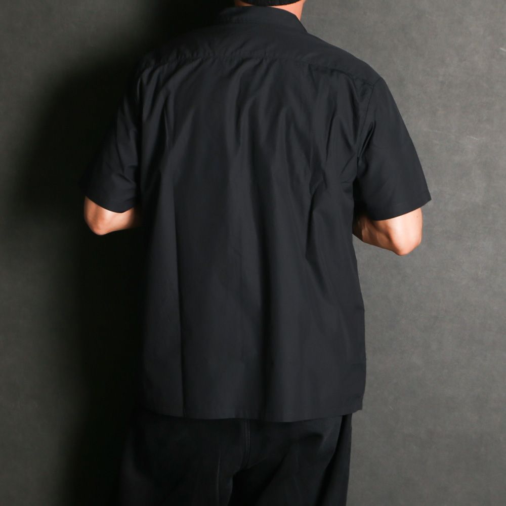 SD Dress Work Shirt SS - Black / ワークシャツ / SHOSD220