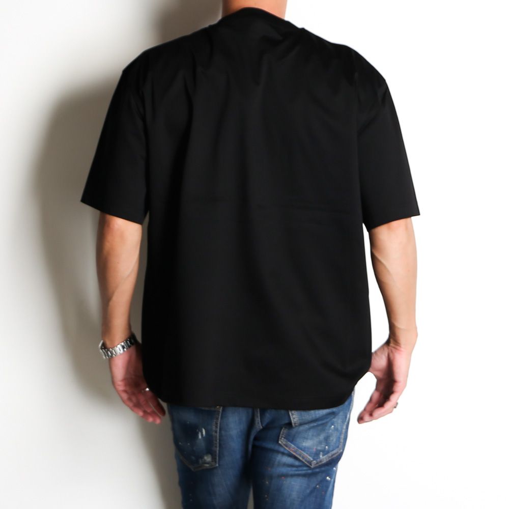 TATRAS - VENTO - ヴェント - BLACK / Tシャツ / MTLA24S8008-M