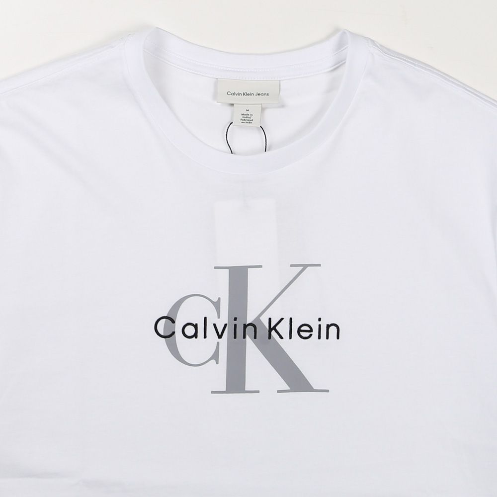 Calvin Klein Jeans - SS HERO MONOLOGO TEE - WHITE / Tシャツ