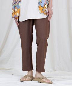 REFLAX WEATHER CLOTH PT / サイドスリット テーパードパンツ / 479102