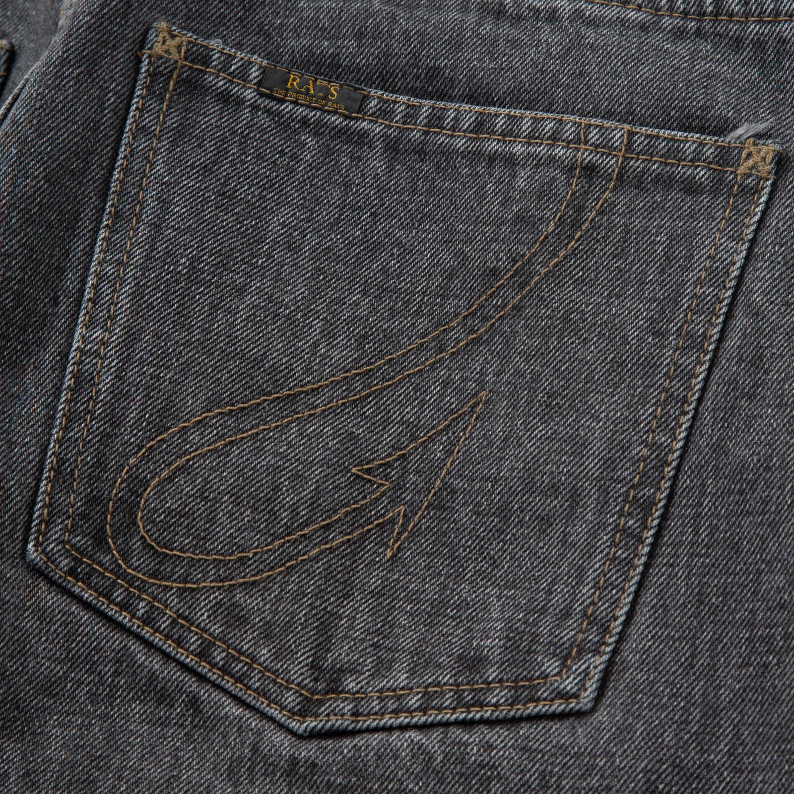 RATS - GRAY DENIM PANTS / グレー デニムパンツ / 20'RD-0908
