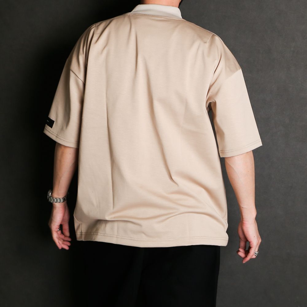 RESOUND CLOTHING - MOCKNECK OVER T / モックネック Tシャツ / RC23-T