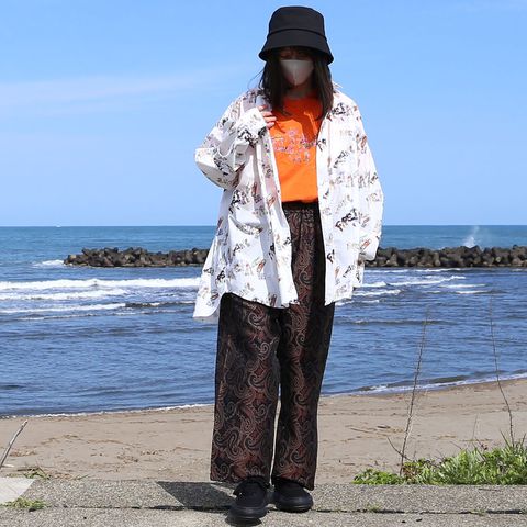 【VICTIM】【FACETASM】【superNova.】【Maison MIHARA YASUHIRO】コーディネート(女性モデル167cm)