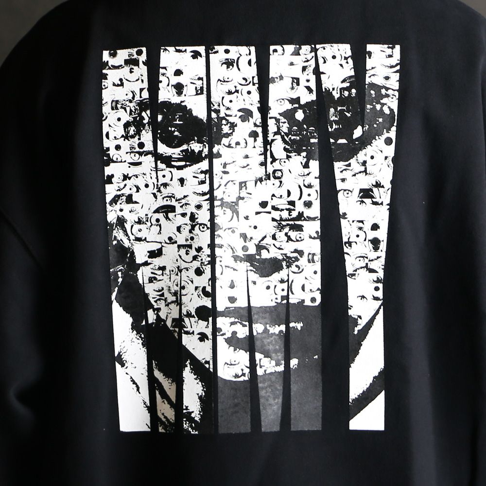 MASSES × Maison MIHARA YASUHIRO / FACE PRINT HOODIE MMY - BLACK / プルオーバー パーカー / C15HD041