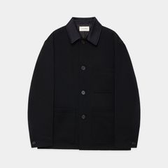 TUXEDO COVERALL - BLACK / ポロワース タキシードクロス - タキシードカバーオール / A25C11JK01C