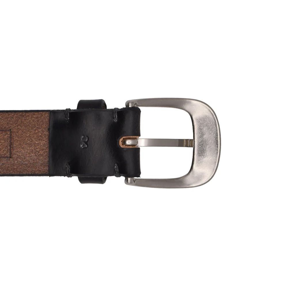 【ラスト1点-サイズ32】Bridle Leather Officer Belt - BLK / LBT-019