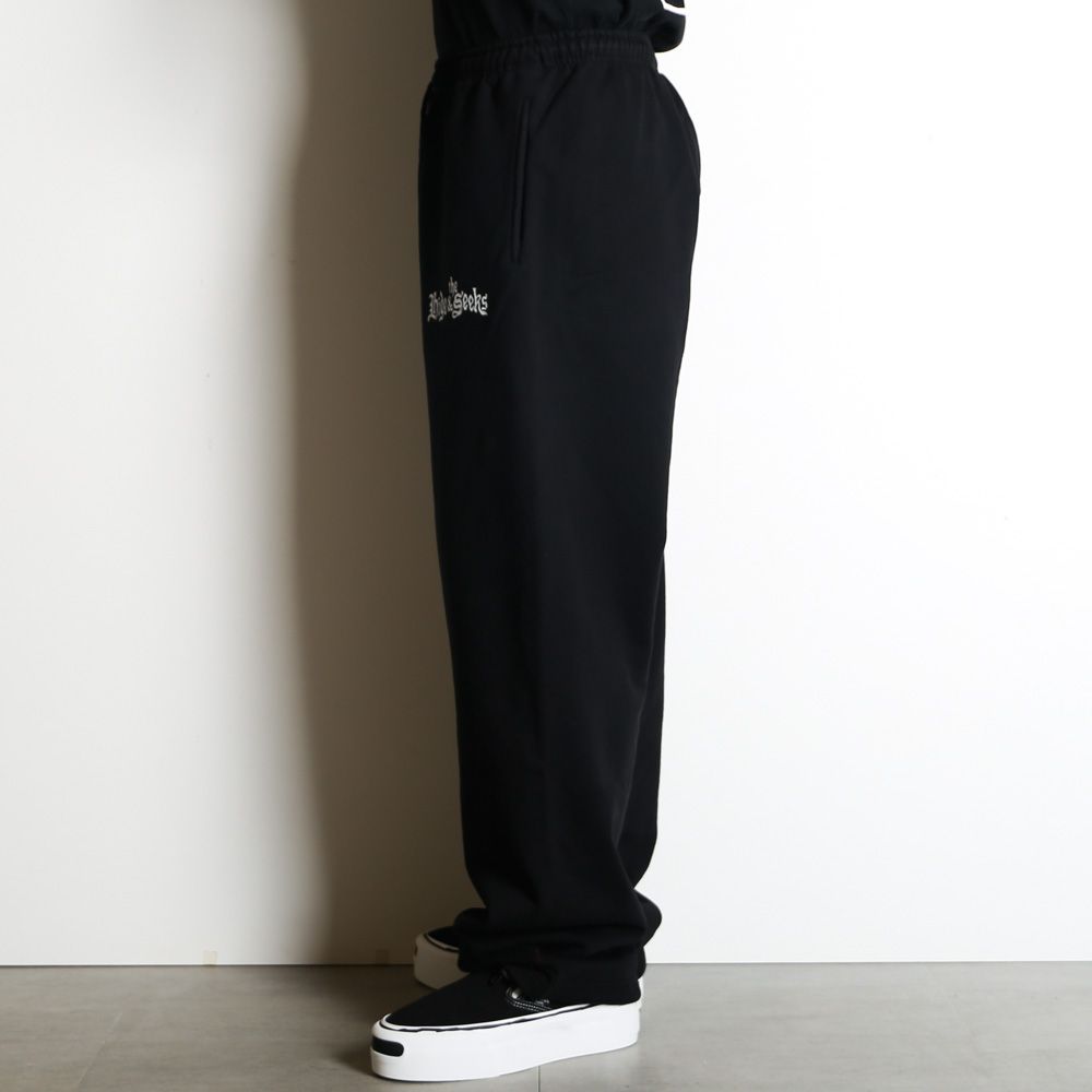 " HIDEANDSEEK × Toru Nishiura " / The H&S Sweat Pants - BLK / スウエットパンツ / H30th-010326