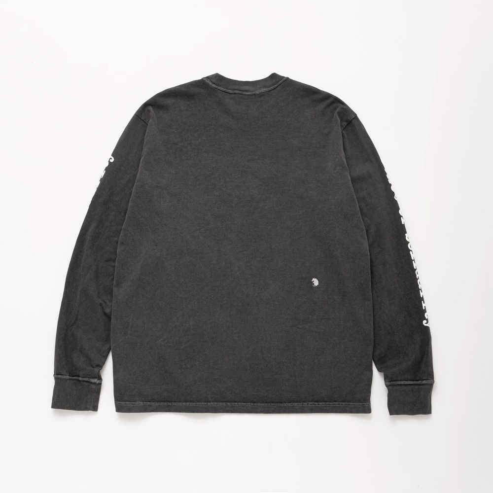 PIGMENT DYED L/S TEE - BLUE / ロングスリーブ Tシャツ / 26'RTC-0301