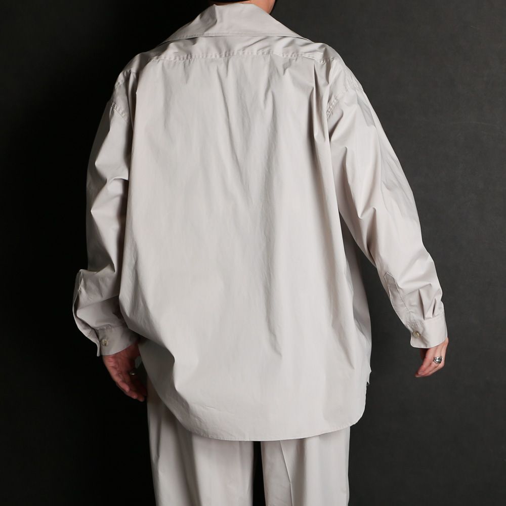 TC WEATHER BIG SH / ビックシルエットシャツ / 377104