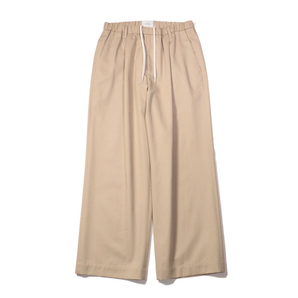Wide easy pants - Lyocell chino / ワイドイージーパンツ - リヨセルチノ / SN-609B