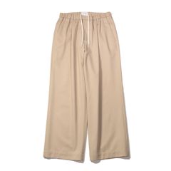 Wide easy pants - Lyocell chino / ワイドイージーパンツ - リヨセルチノ / SN-609B