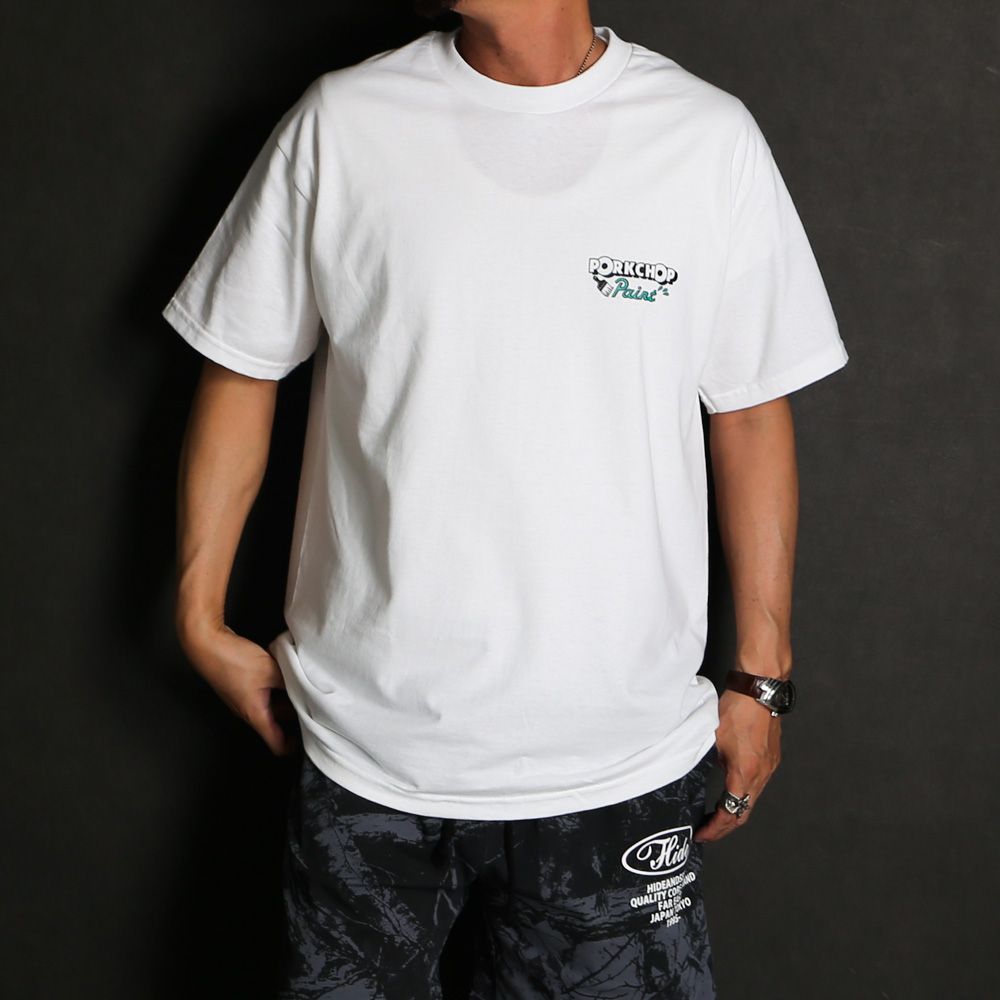 PORKCHOP - PCP PORK TEE - WHITE / ショートスリーブTシャツ