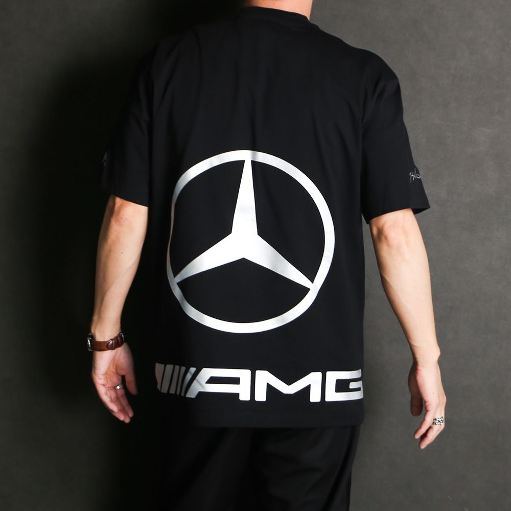 Y-3 MERCEDES - AMG PETRONAS FORMULA 1 TEAM STAR LOGO SHORT SLEEVE TEE / Tシャツ / KR2374