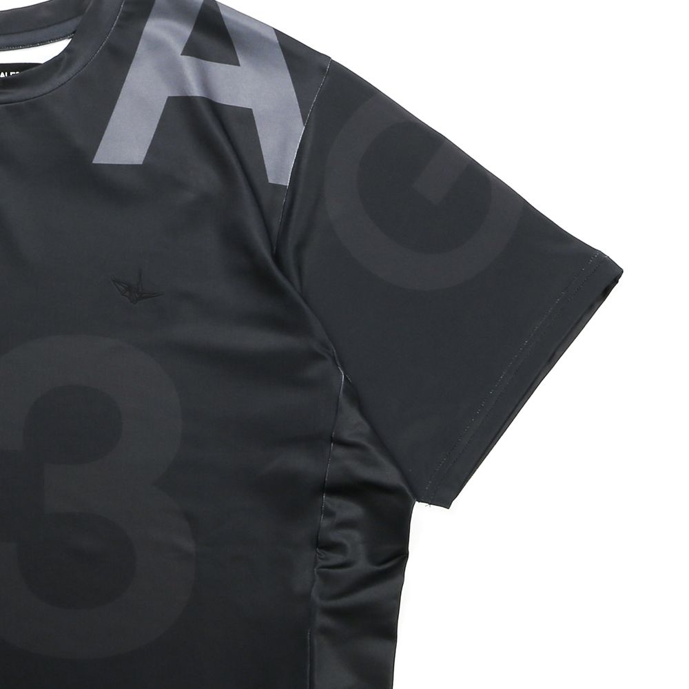 Rash guard S/S / ランダムロゴ ラッシュガードTシャツ / UST-21012