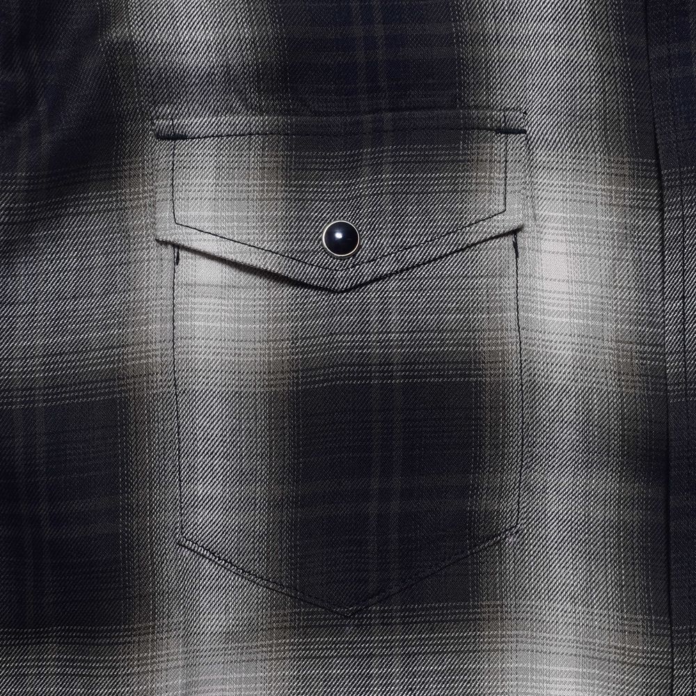 R.Plaid Western SH - BLT / 2604-5001