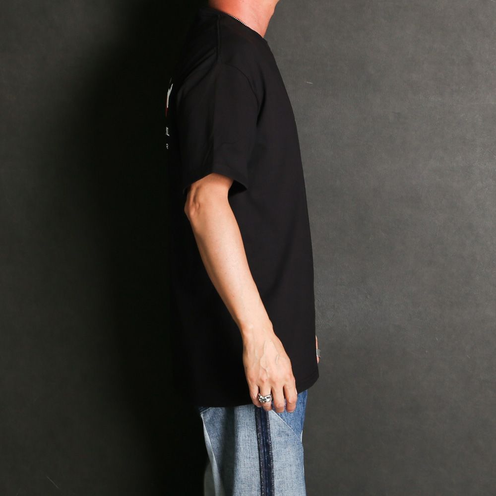 PCP LOGO TEE - BLACK / ショートスリーブTシャツ