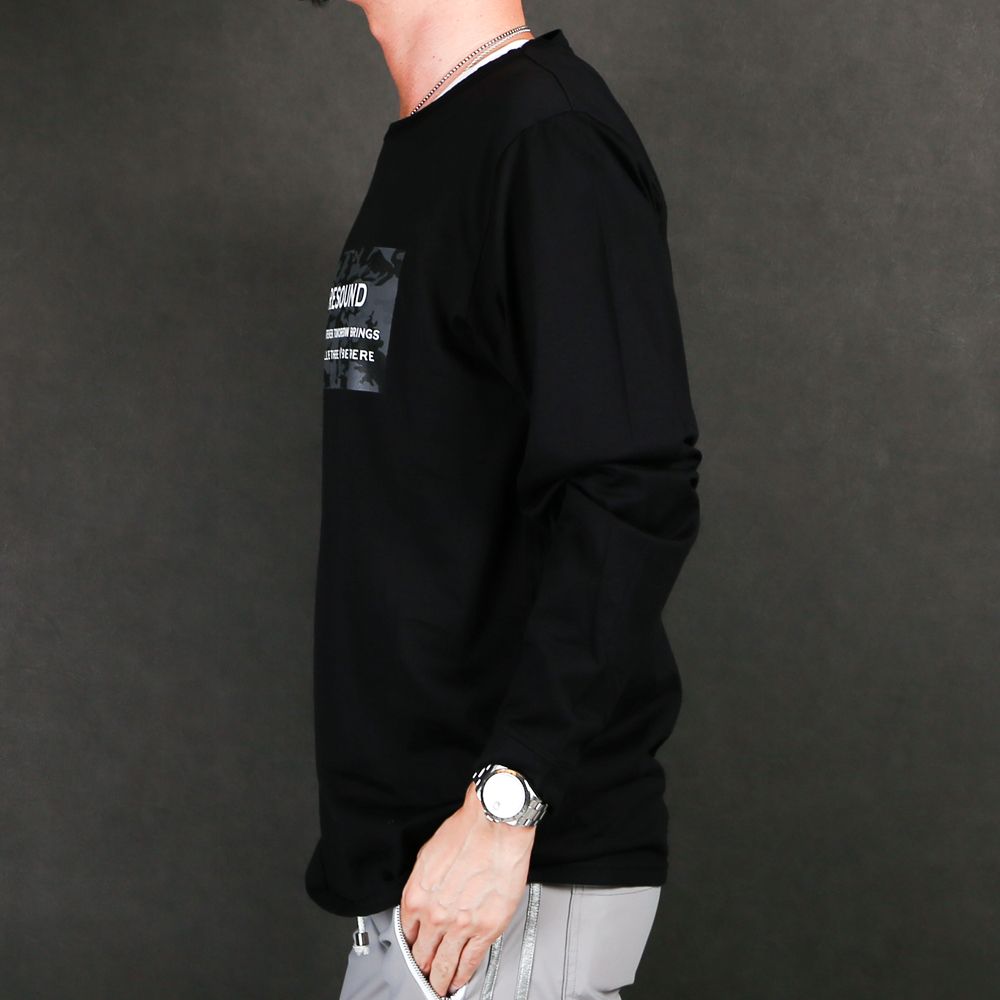 camouflage BOX ROGO LONG TEE / ボックスロゴ ロングスリーブTシャツ / RC17-T-002