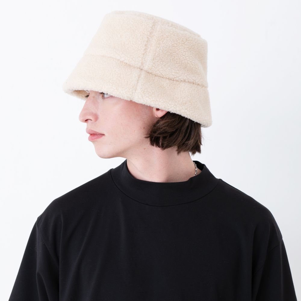 VICTIM - ×CA4LA / BOA BUCKET HAT / ボア バケットハット / VTM-22-A