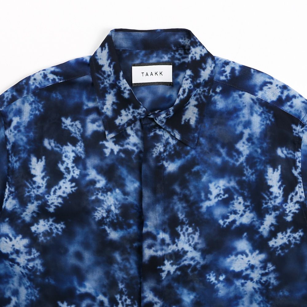 "DENDRIC AGETE" GAUZE REGULAR SHIRT / ガーゼシャツ / TA24SS-SH027