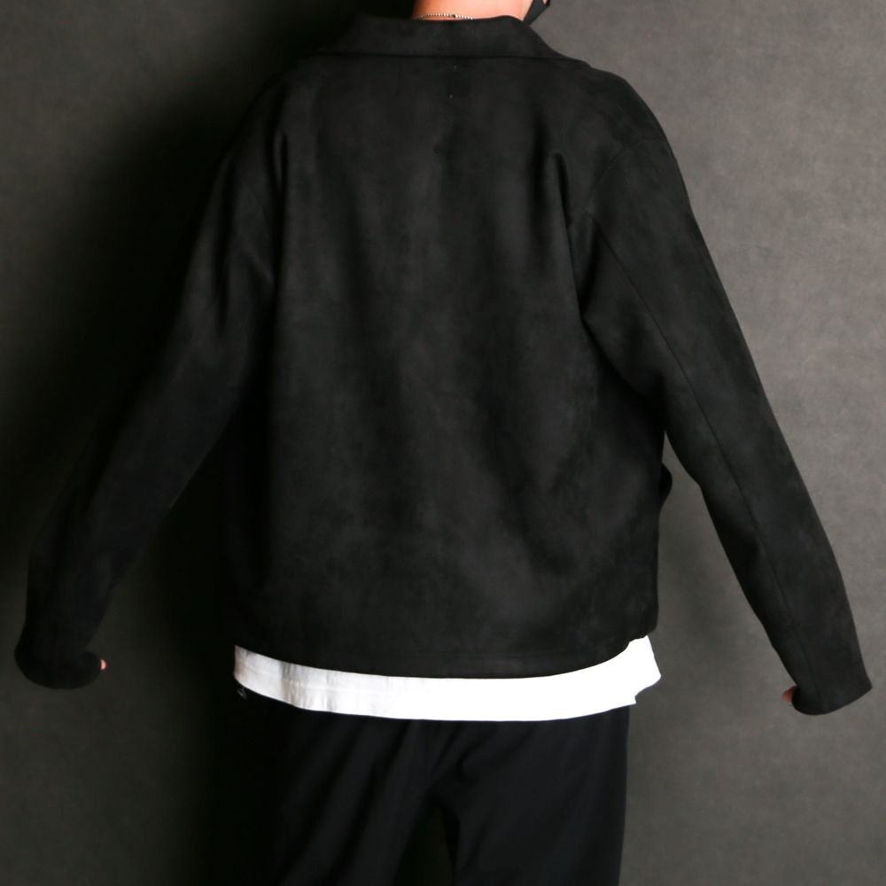 TECH KNIT SUEDE JK / ダンボールスエード カバーオール / 179204