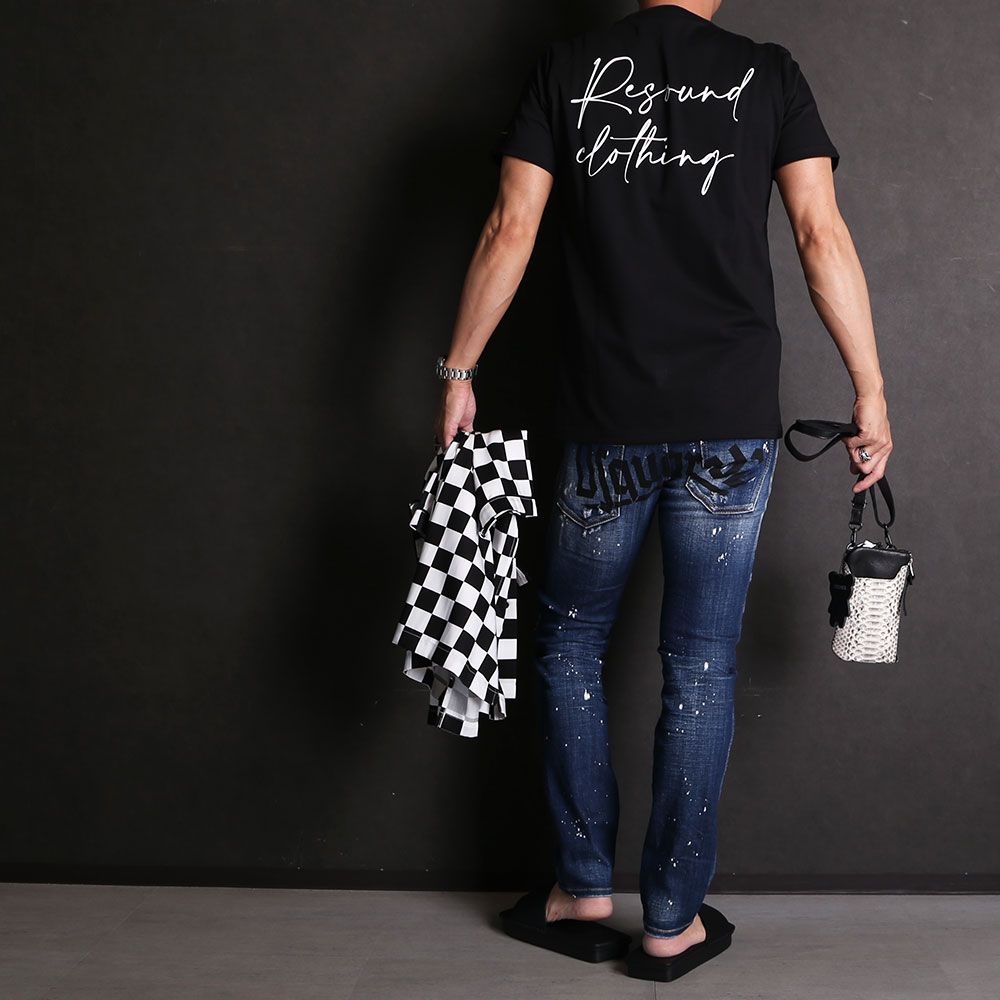 【MINEDENIM】【RESOUND CLOTHING】【DSQUARED2】【Y-3】コーディネート
