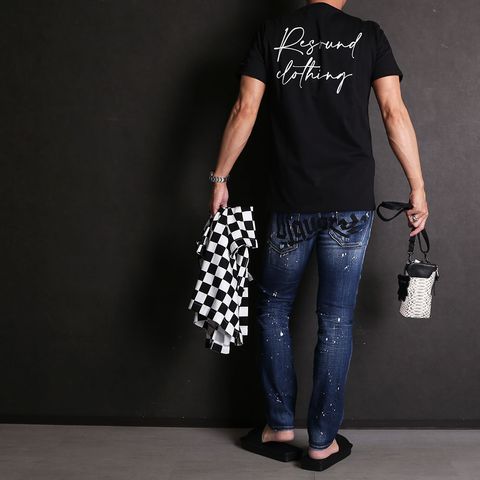 【MINEDENIM】【RESOUND CLOTHING】【DSQUARED2】【Y-3】コーディネート