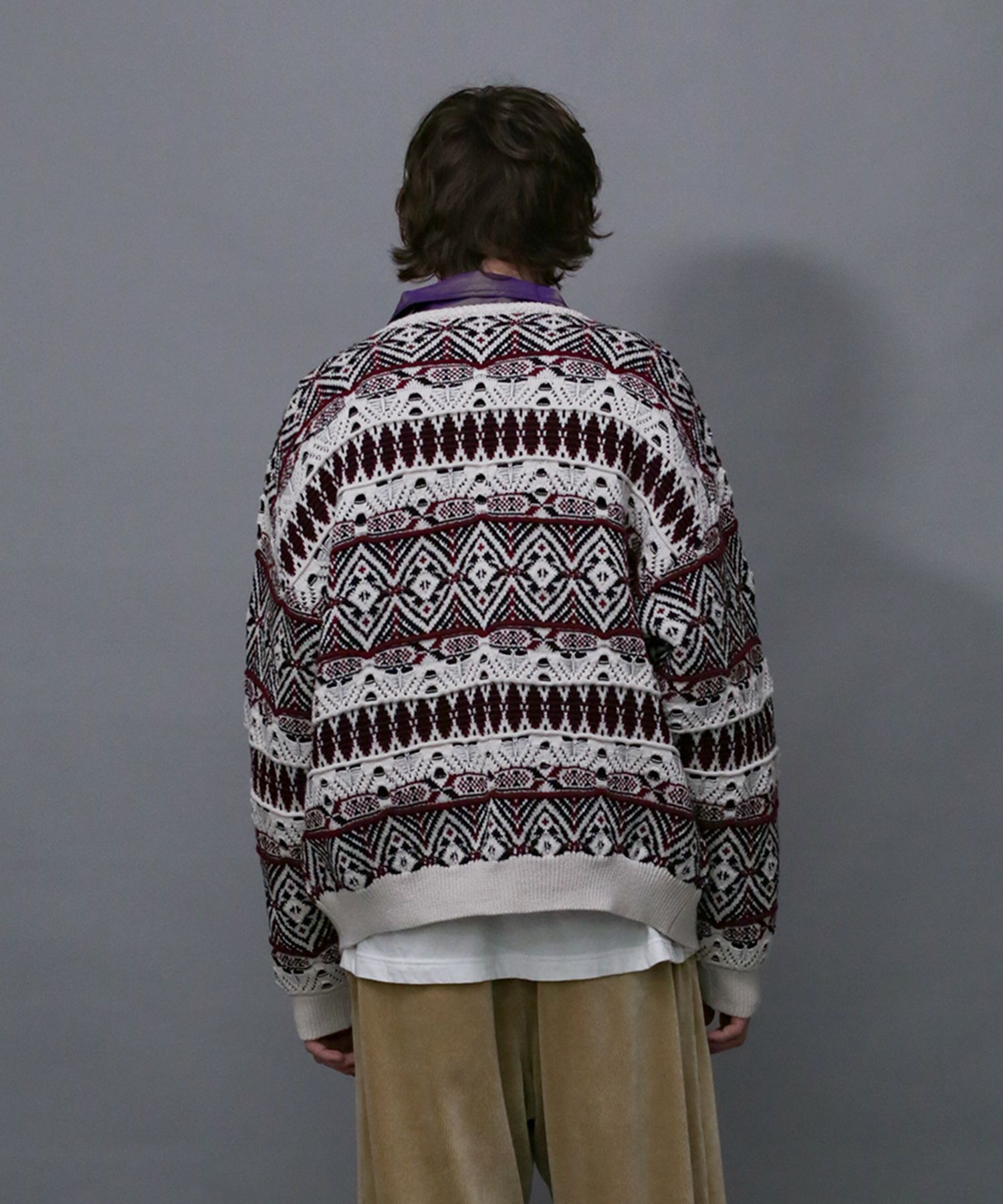 7GG COOGI TUCK KNIT CD / ニットカーディガン / 279201