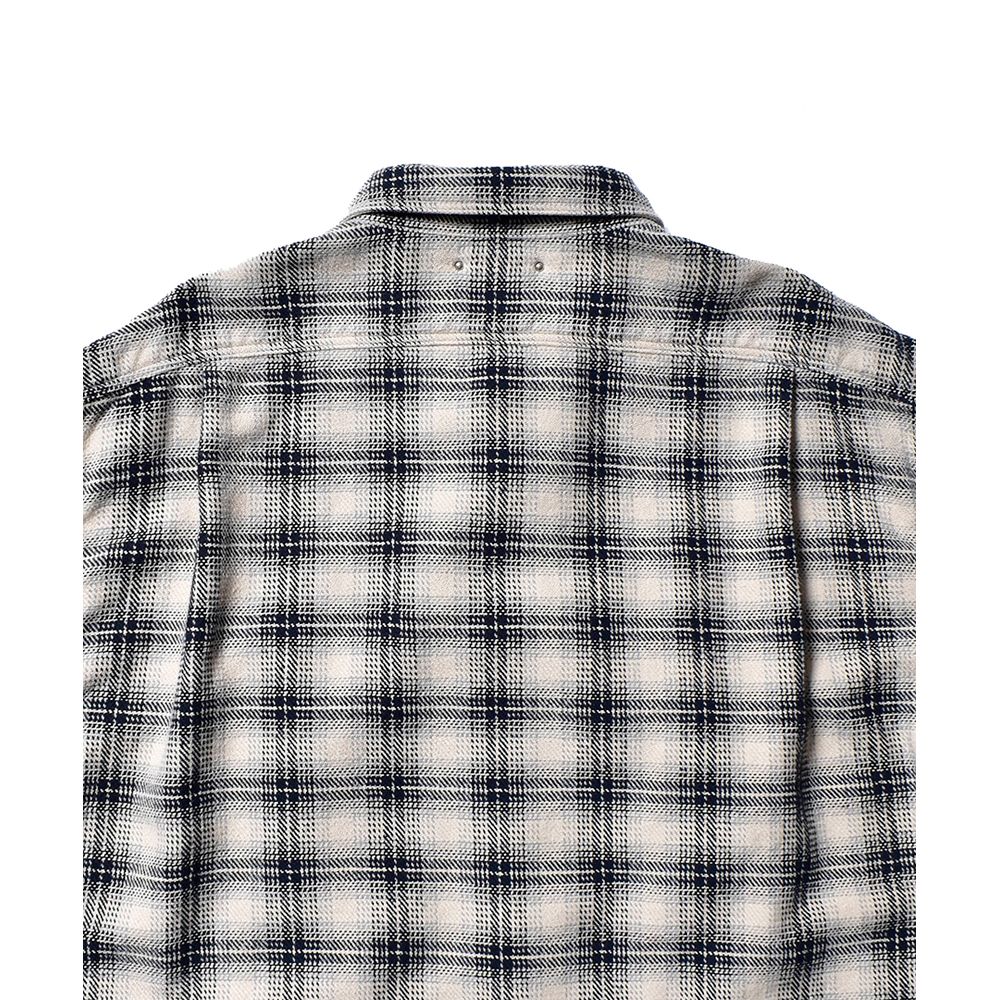 最終値下　マインデニム　V.Check Flannel Zipup SIZE2 MINEDENIM（マインデニム）Grandrelle V.Check Flannel Over SH