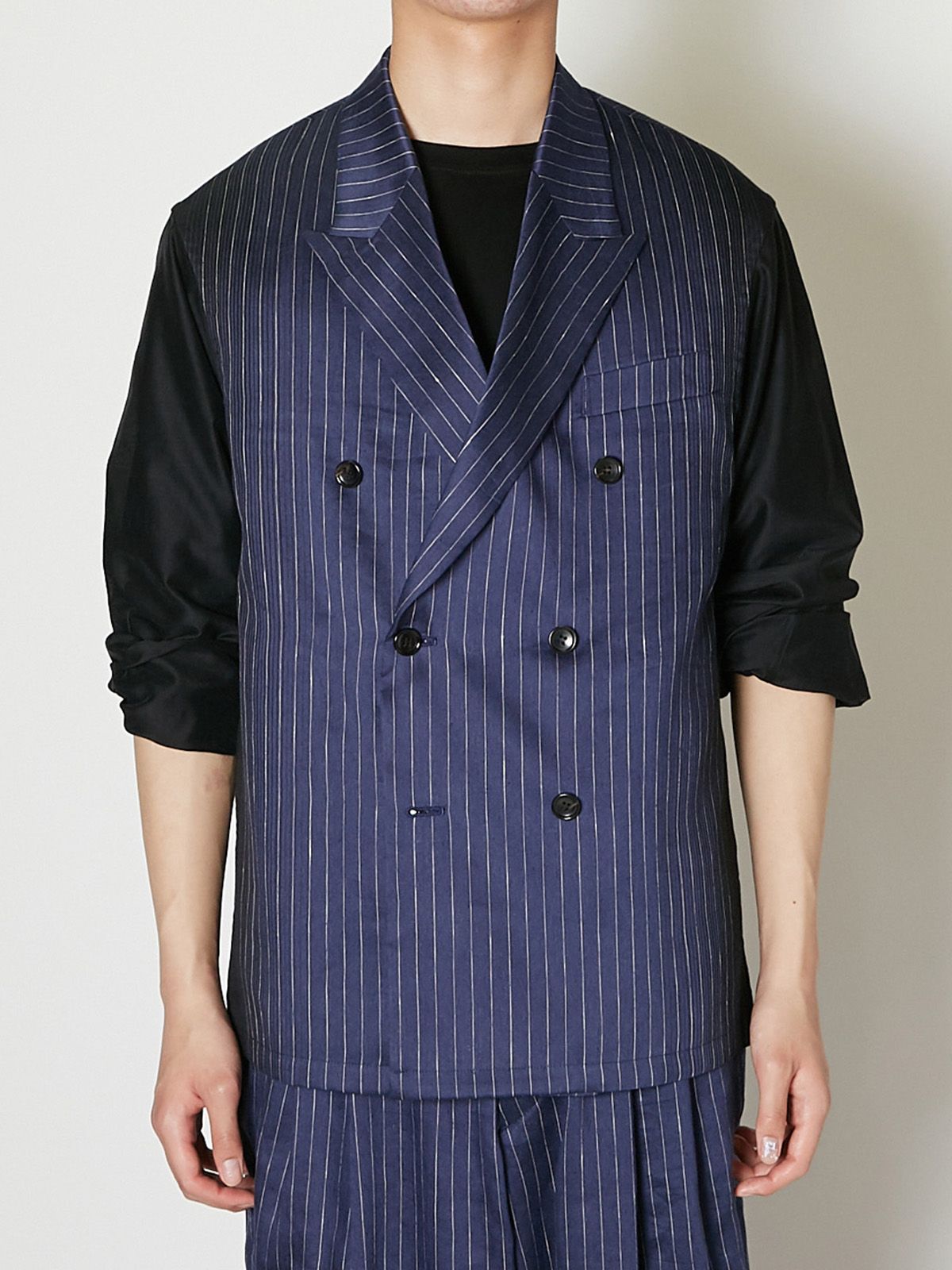 ターク TAAKK ■ 23SS 【 STRIPE JAKET SHIRTS TA23SS JK032 】 ストライプ シャツ ジャケット