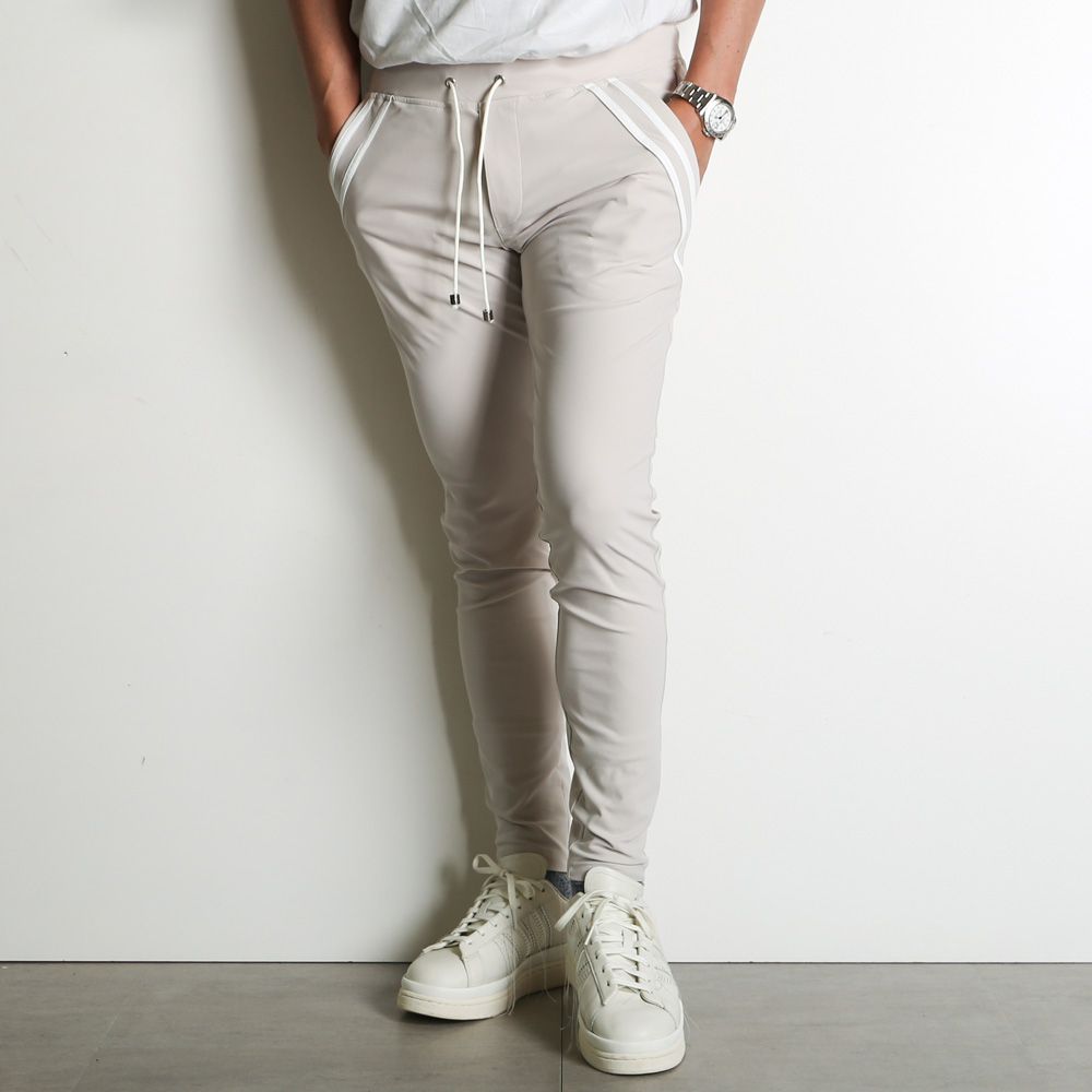 EDGE NYLON PT - GREY / ナイロン イージパンツ / BASIC-ST-014