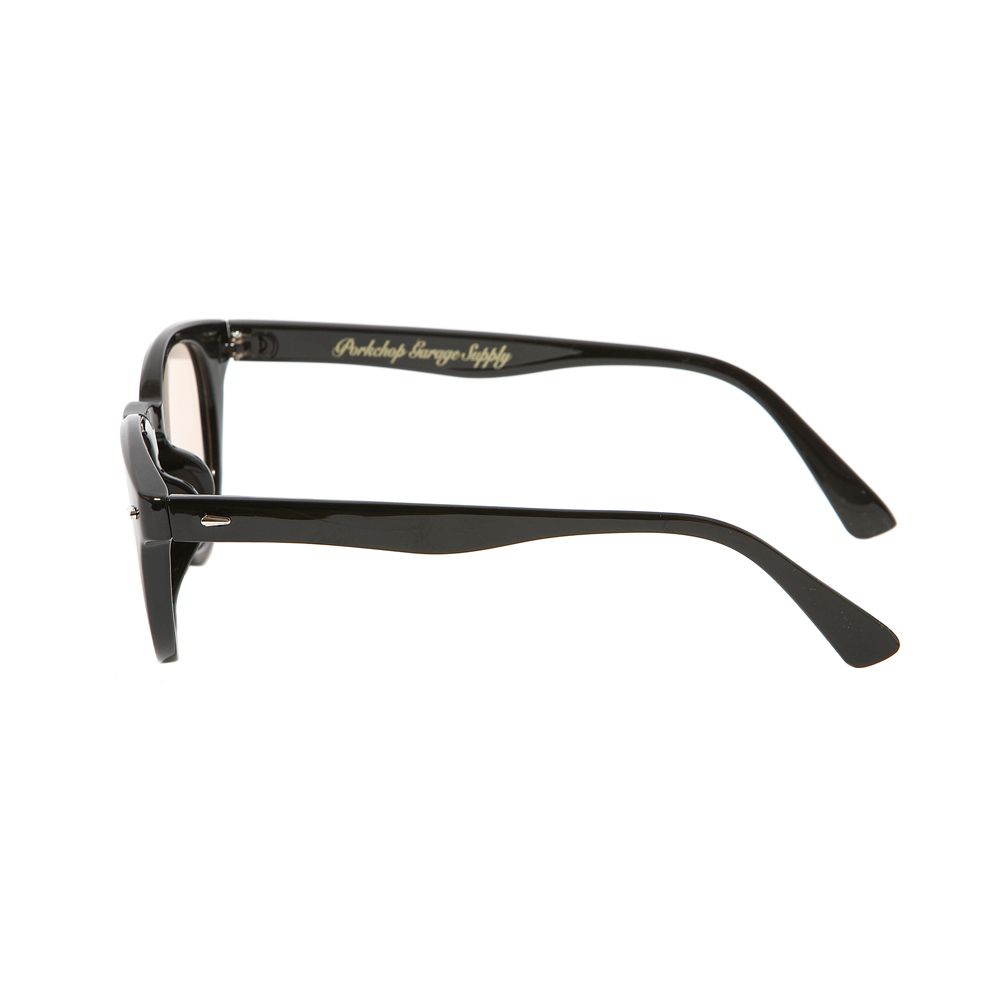 SUNGLASSES_26 Type01 - BLACK × LIGHT BROWN / サングラス