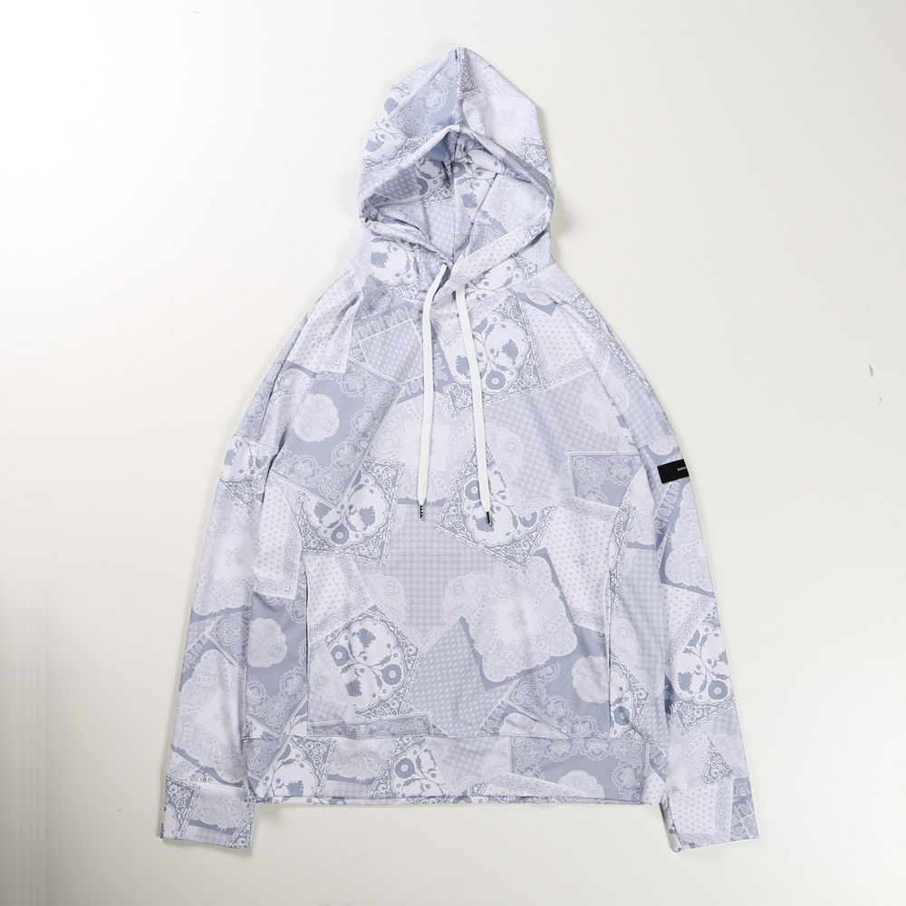 Paisley RUSH loose hoodie / ラッシュガード ルーズパーカー / RC24-C-001