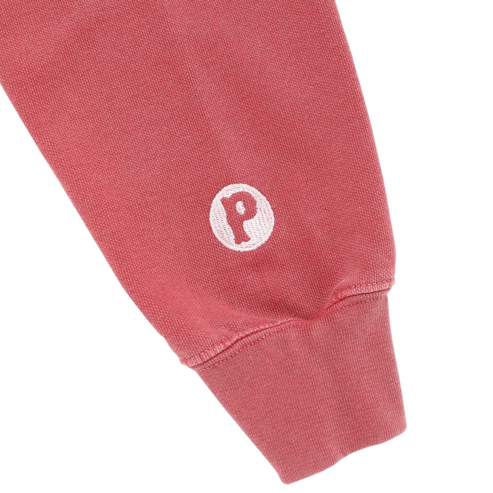 RUNNING LOGO HOODIE - CRIMSON RED / プルオーバーパーカー