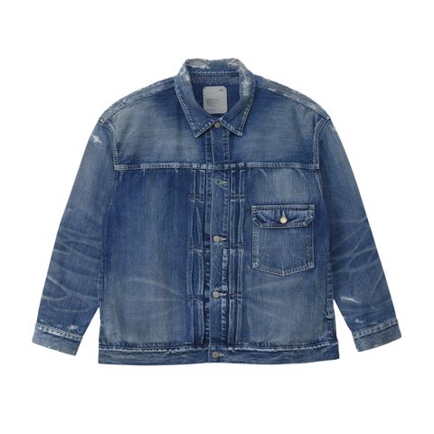 MADNESS AGING M501 DENIM TRUCKER. M3 REGULAR / 25SS-JKT-DNM-JDN1-D001