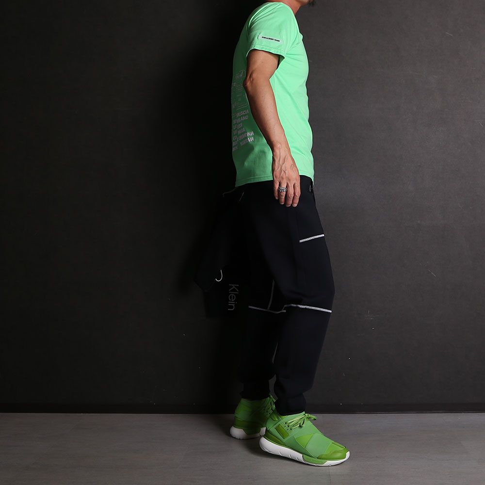 【Calvin Klein Jeans】【SY32 by SWEET YEARS】【Y-3】セットアップコーディネート(BLACK×GREEN)