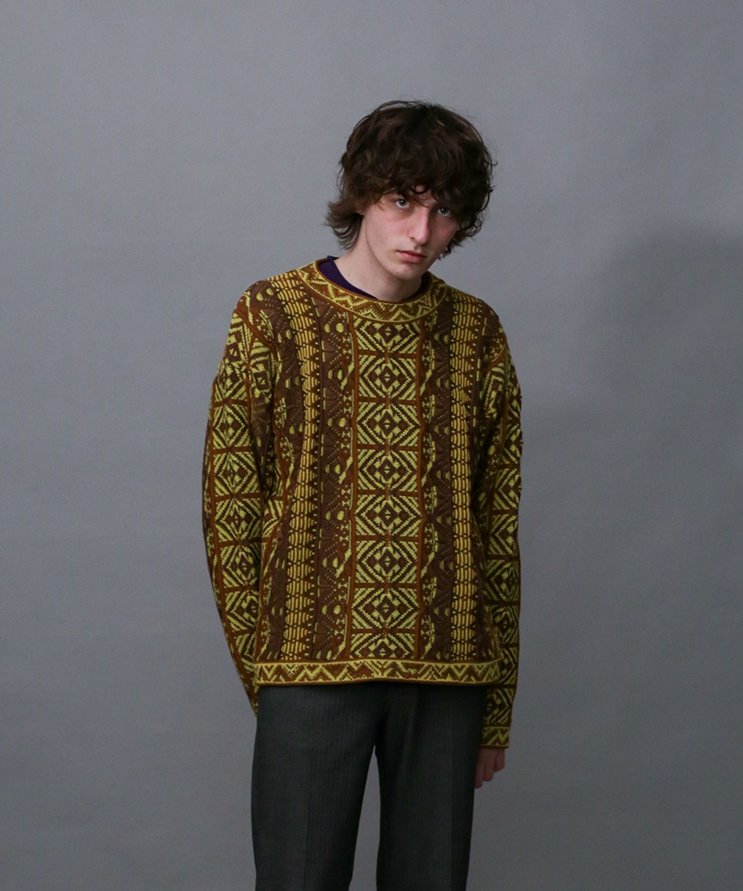 Iroquois - 7GG COOGI TUCK KNIT / プルオーバーニット / 279200