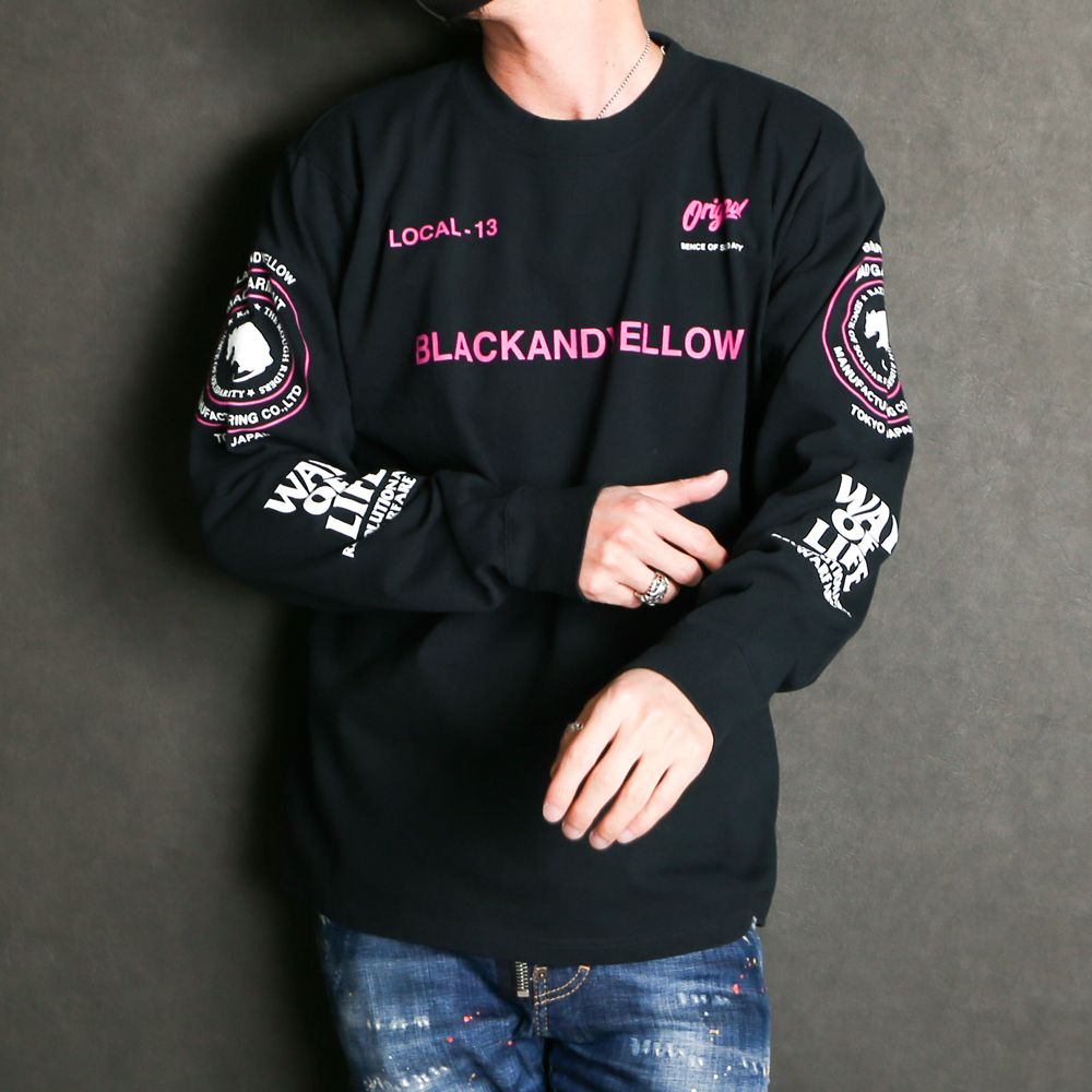 LOCAL-13 L/S / プリント ロングスリーブTシャツ / 21'RTC-0301-BP