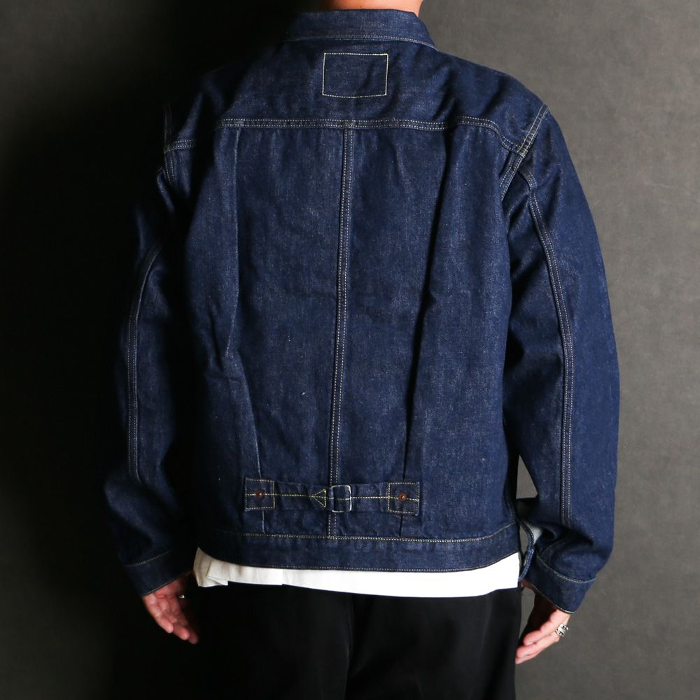 MASSES × Maison MIHARA YASUHIRO / DENIM JACKET ONE WASH MMY - INDIGO / セルヴィッヂデニム 1st型ジャケット / C15BL035
